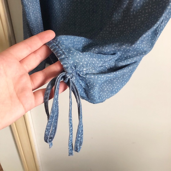 Universal Thread Co. Denim Drawstring Tank - Picture 4 of 6